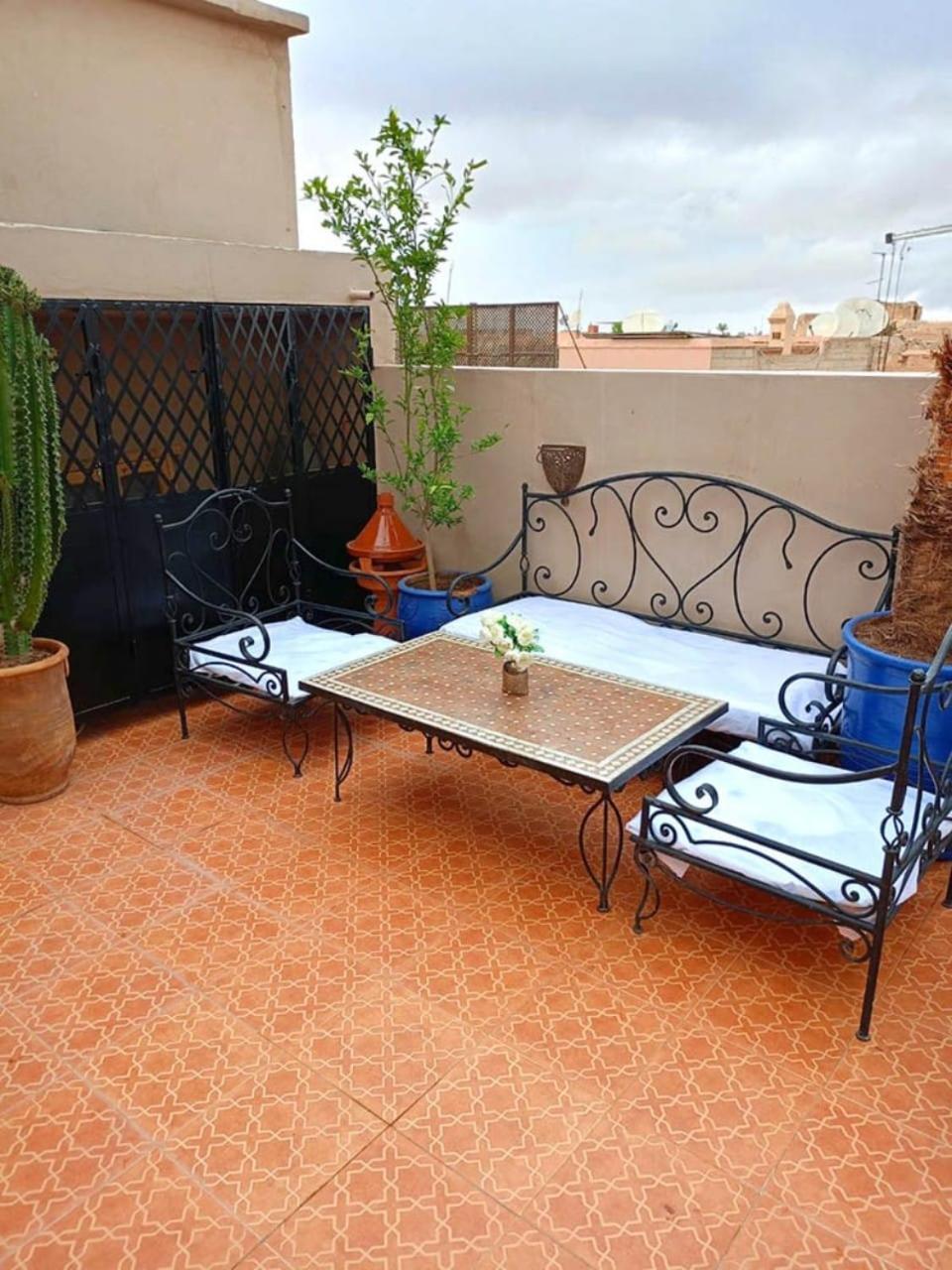 Riad La Perla Bianca Marrakesh Exterior foto