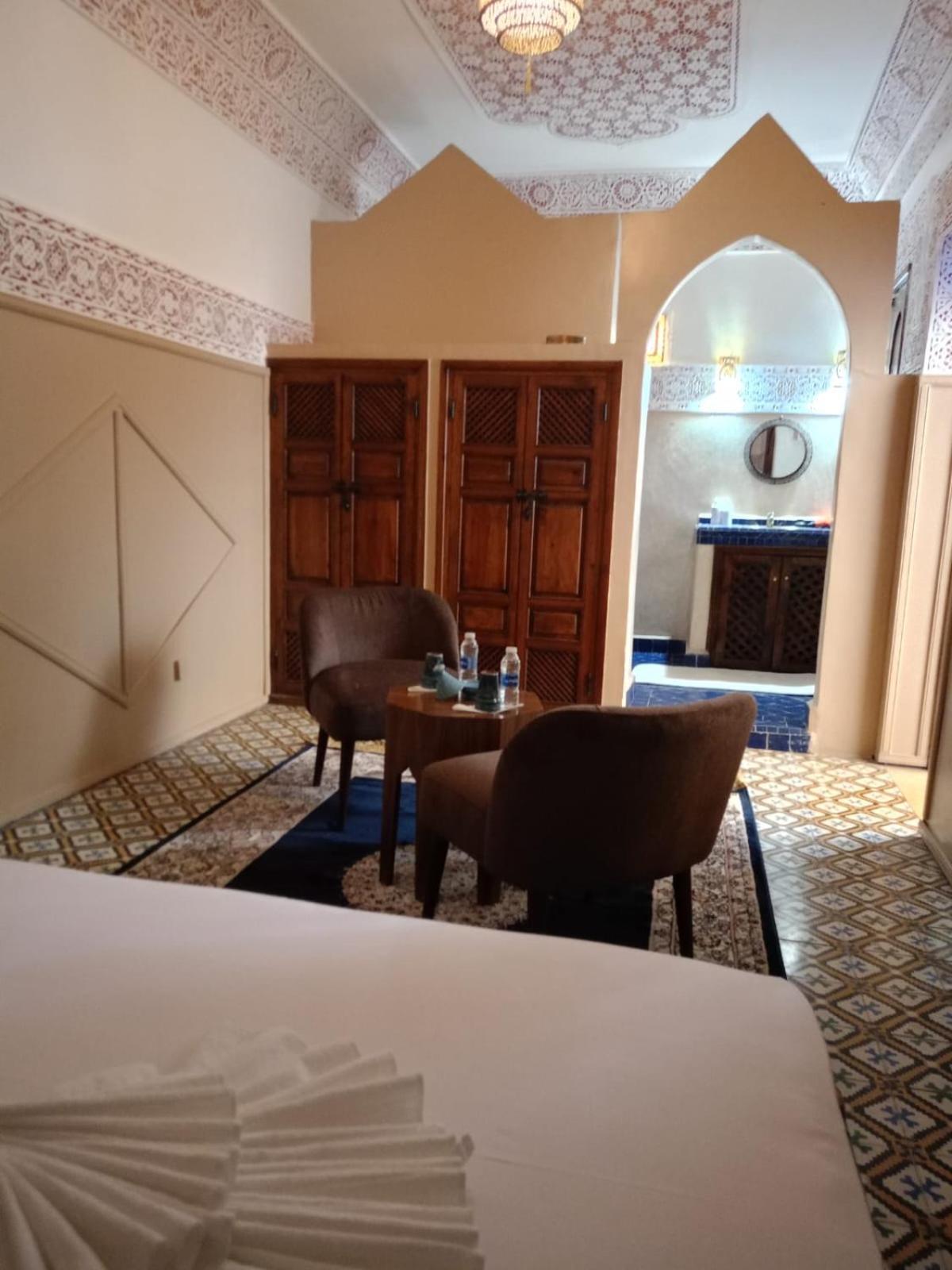 Riad La Perla Bianca Marrakesh Exterior foto