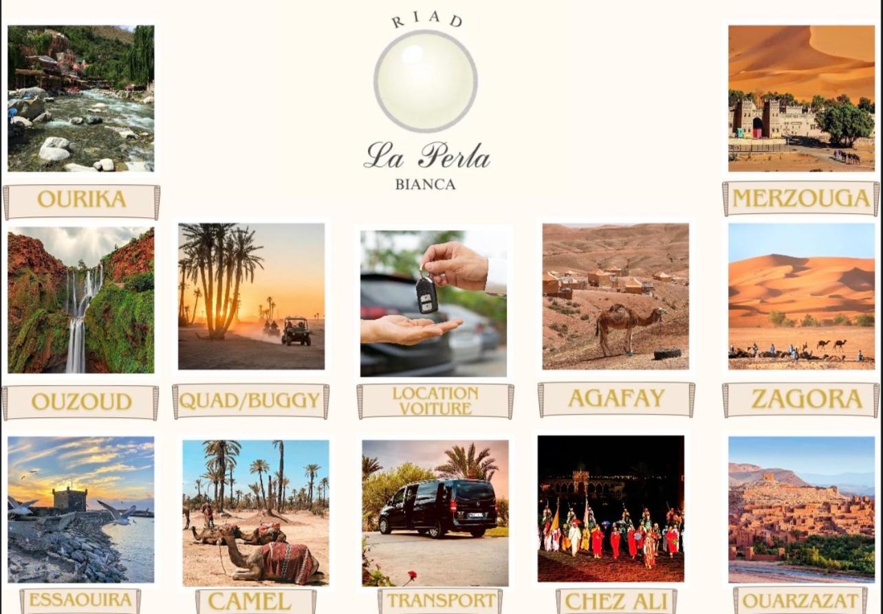 Riad La Perla Bianca Marrakesh Exterior foto