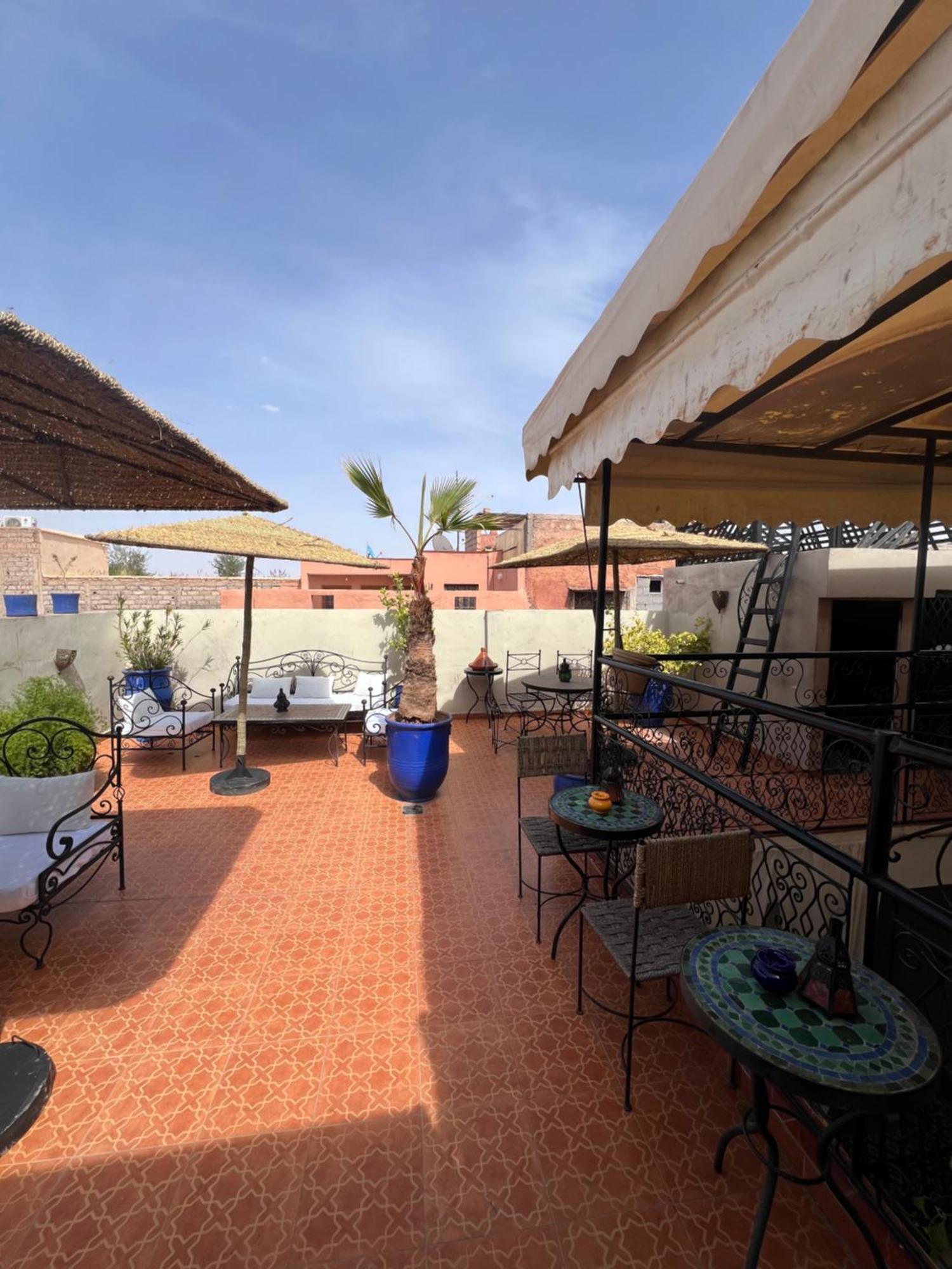 Riad La Perla Bianca Marrakesh Exterior foto