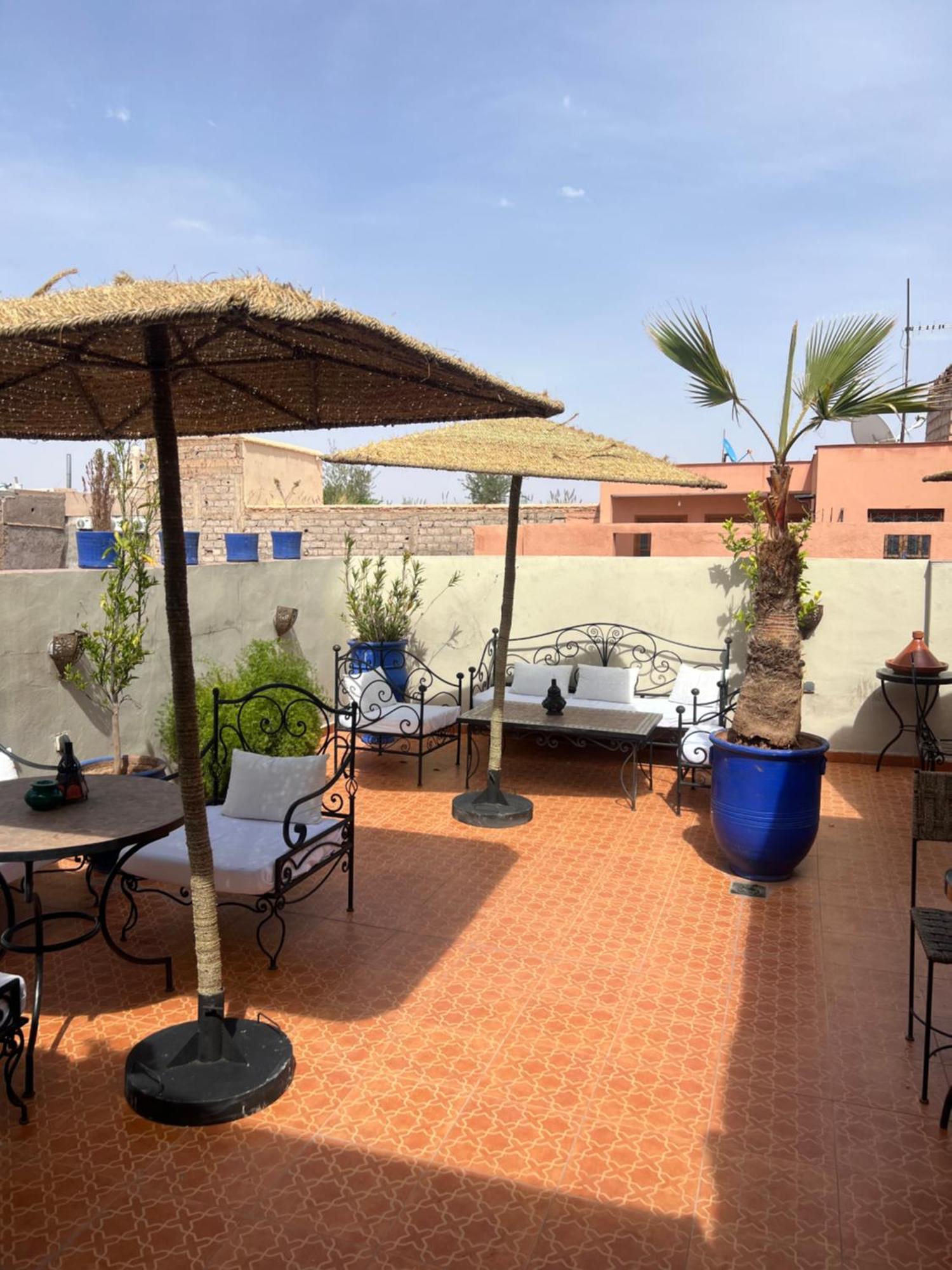 Riad La Perla Bianca Marrakesh Exterior foto